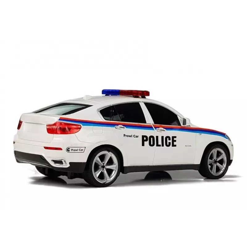 Samochód zdalnie sterowany Police Coupe R/C 4861 Lean Toys