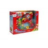LEAN TOYS Baby R/C Airplane z kierownicą zdalnego sterowania Czerwony