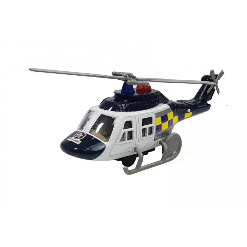 LEAN TOYS Zestaw Policyjny z Światłem i Dźwiękiem