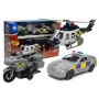 LEAN TOYS Zestaw Policyjny z Światłem i Dźwiękiem
