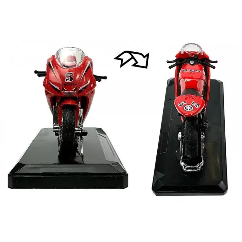 LEAN TOYS Sports Motorcycle with Sounds 1:18 4 Colors