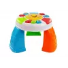 LEAN TOYS Stół edukacyjny dla niemowląt Kolorowy z dźwiękami