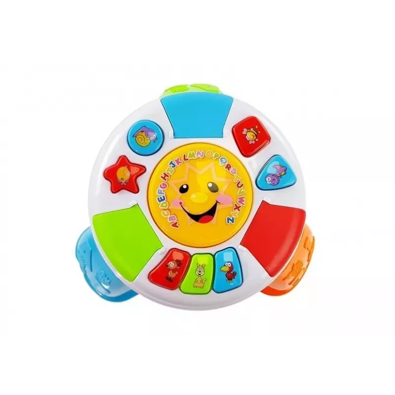 LEAN TOYS Stół edukacyjny dla niemowląt Kolorowy z dźwiękami