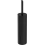 DEANTE Freestanding Toilet Brush Set - Ceramic Holder, Stainless Steel Handle, Black