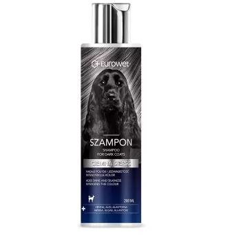 EUROWET Dark Coat Shampoo dla psów 200ml