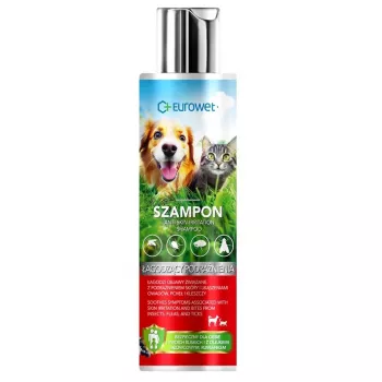 EUROWET Szampon na podrażnienia skóry dla psów i kotów - 200ml