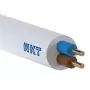 Przewód NKT OMY 2x1mm2 300/300V Biały Bęben 100m