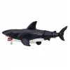 LEAN TOYS RC Shark Zdalnie Sterowany Rekin, Porusza Ogonem, Światła, Efekt Dymu, Czarny