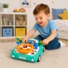 LEAN TOYS Interaktywny Panel Symulator Jazdy Samochodem Światła Dźwięki Niebieski