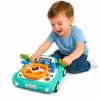 LEAN TOYS Interaktywny Panel Symulator Jazdy Samochodem Światła Dźwięki Niebieski