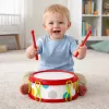 LEAN TOYS Zestaw instrumentów muzycznych dla dzieci Bębenek Grzechotki Tamburyn Kastaniety