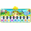 LEAN TOYS Interaktywna Mata Taneczna Piano Zwierzęta ZOO 10 Melodii 126 cm