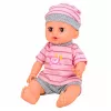 LEAN TOYS Interactive Baby Doll Peeing Stroller Cradle Accessories 3-in-1 Set