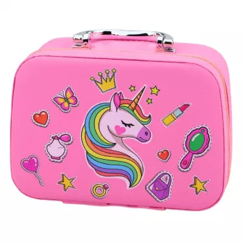 LEAN TOYS Beauty Set Unicorn Cosmetic Bag Nail Accessories Cosmetics