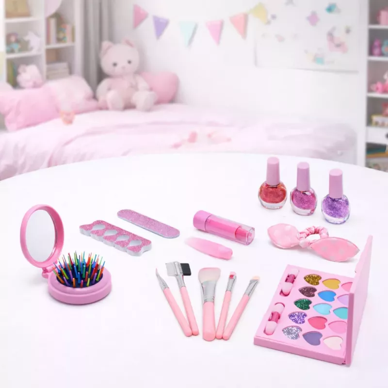 LEAN TOYS Beauty Set Unicorn Cosmetic Bag Nail Accessories Cosmetics