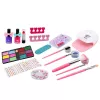 LEAN TOYS Beauty Set Kosmetyczka dla Dzieci Akcesoria do Paznokci Suszarka 20 szt.