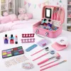 LEAN TOYS Beauty Set Kosmetyczka dla Dzieci Akcesoria do Paznokci Suszarka 20 szt.