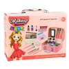 LEAN TOYS Beauty Set Kosmetyczka dla Dzieci Akcesoria do Paznokci Suszarka 20 szt.