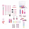 LEAN TOYS Beauty Set Children's Cosmetics Box Pink Unicorn 72 pcs.