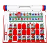 LEAN TOYS Memory Game Guess Who on Time Portable Hourglass Board