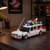LEAN TOYS Klocki Budowlane Autobus Duch Biały 631 szt.