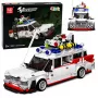 LEAN TOYS Klocki Budowlane Autobus Duch Biały 631 szt.