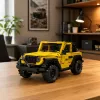 LEAN TOYS Klocki Konstrukcyjne Samochód Terenowy Wrangler Żółty 746 szt.