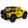 LEAN TOYS Klocki Konstrukcyjne Samochód Terenowy Wrangler Żółty 746 szt.