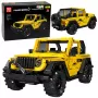 LEAN TOYS Klocki Konstrukcyjne Samochód Terenowy Wrangler Żółty 746 szt.