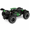 LEAN TOYS RC Off-Road Climbing Car Remote Controlled Black 1:18 15 KM/H