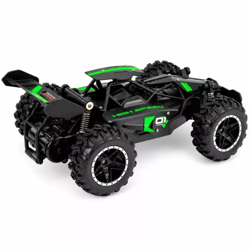 LEAN TOYS RC Off-Road Climbing Car Remote Controlled Black 1:18 15 KM/H