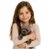 LEAN TOYS Pluszowy Piesek Buldog Francuski Brązowy 22 cm