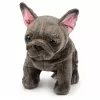 LEAN TOYS Pluszowy Piesek Buldog Francuski Brązowy 22 cm