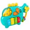 LEAN TOYS Musical Helicopter Educational Piano dla Maluchów Melodie Dźwięki
