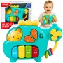 LEAN TOYS Musical Helicopter Educational Piano dla Maluchów Melodie Dźwięki