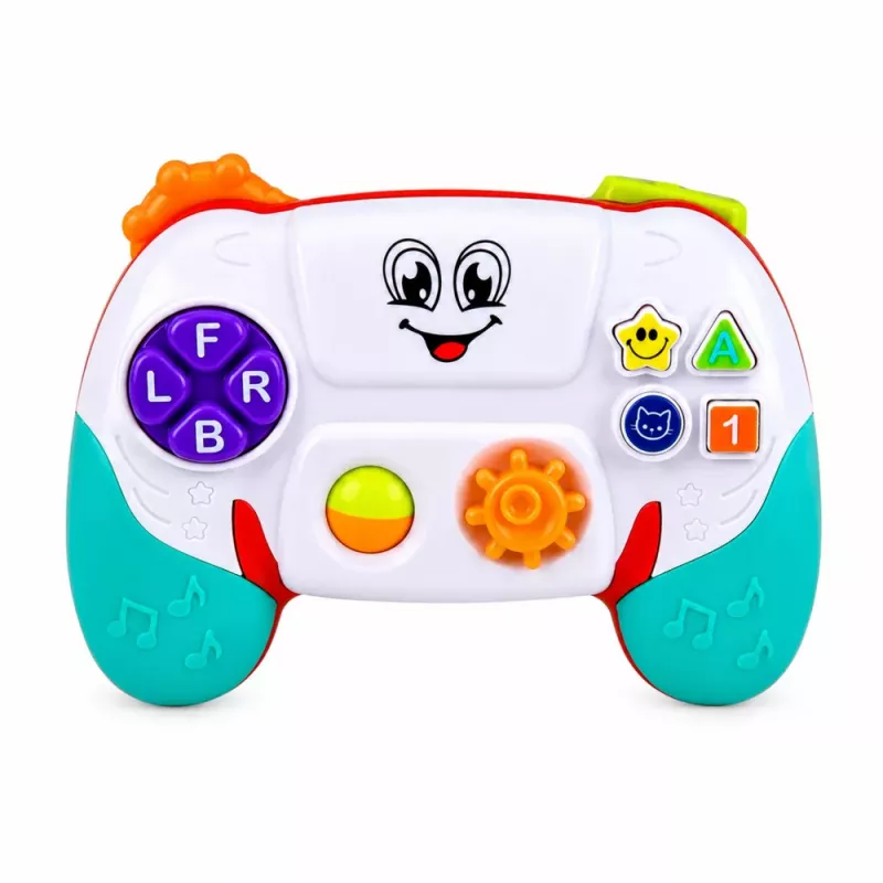 LEAN TOYS Interaktywna Mata Edukacyjna dla Maluchów Światła Dźwięki Melodie
