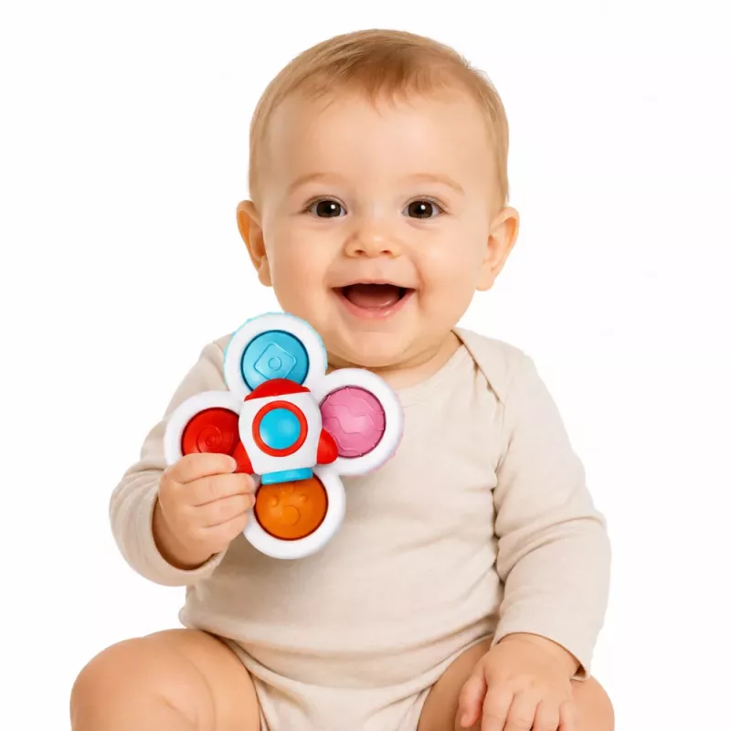LEAN TOYS Zabawki sensoryczne z przyssawką Pop-It Kolorowe 3 szt.