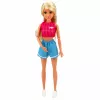 LEAN TOYS Lalka Anlily w Stroju Sportowym z Hantlami, Butelką Wody, Torbą, Zestaw Akcesoriów