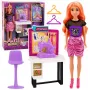 LEAN TOYS Anlily Lalka Krawcowa Projektantka Mody Maszyna do Szycia Meble Akcesoria