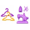 LEAN TOYS Anlily Zestaw akcesoriów do szycia dla lalek projektant mody krawcowa