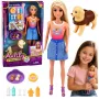 LEAN TOYS Anlily Big Dog and Puppy Doll Care Accessories Set