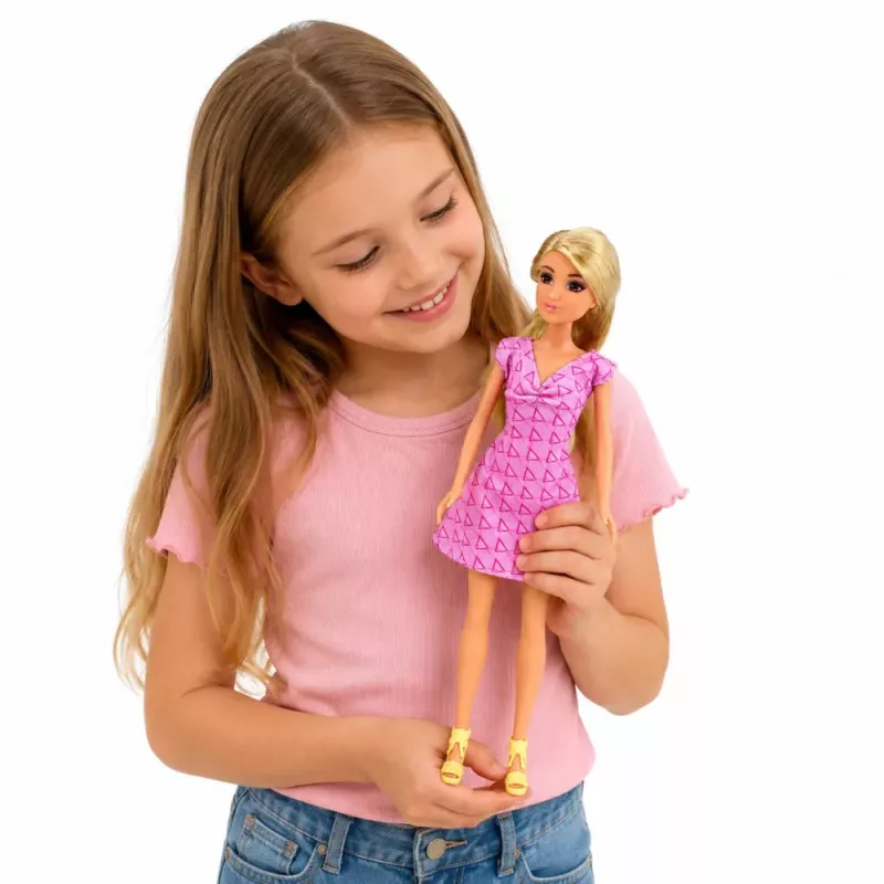 LEAN TOYS Anlily Doll w Zestawie Supermarket z Kasą Fiskalną, Akcesoriami i Wózkiem