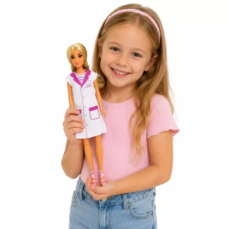 LEAN TOYS Anlily Dentystyczny Zestaw Akcesoriów z Fotelem Dentystycznym dla Lalki
