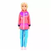 LEAN TOYS Anlily Doll Zestaw Sportów Zimowych Narty Skuter Śnieżny Snowboard Ubrania