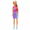 LEAN TOYS Lalka Anlily z Białym Psem w Obróży, Łóżkiem i Zestawem Akcesoriów