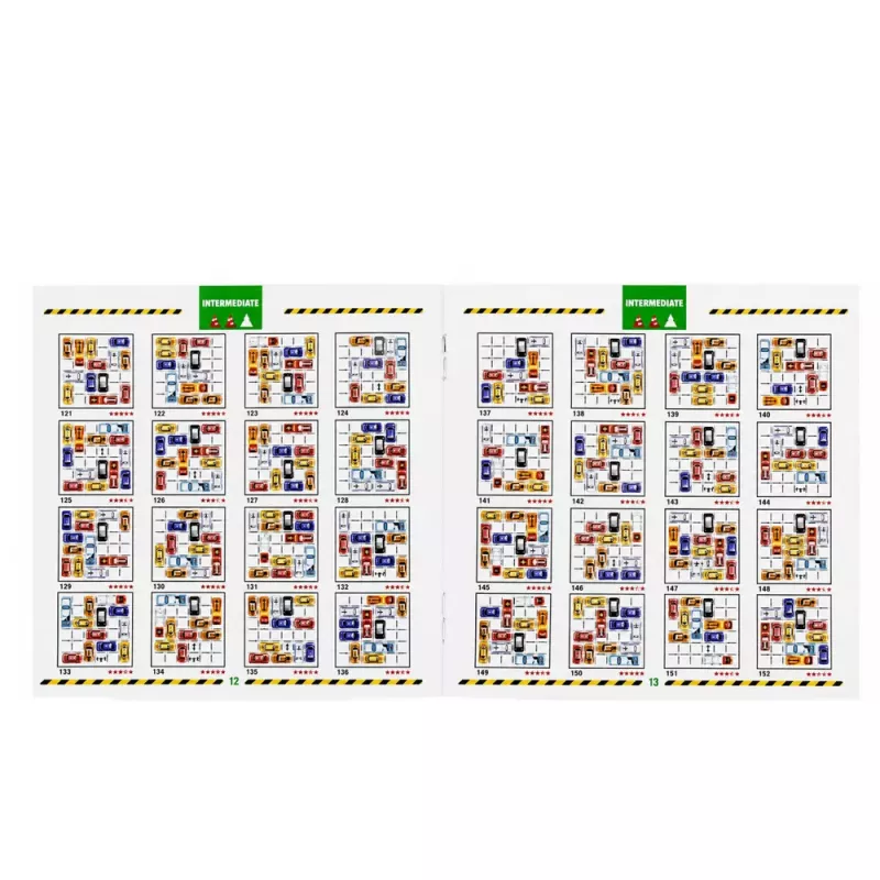 LEAN TOYS Magnetyczna Gra Puzzle Magnetyczne Samochody 15 Pojazdów 60 Kart Plansza