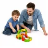LEAN TOYS Magnetyczny Tor z Elektrycznym Pociągiem 3D Kreatywna Konstrukcja 67 el.