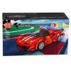 LEAN TOYS Klocki Konstrukcyjne Samochód Sportowy Wyścigowy Gablota Czerwony 364 szt.