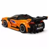 LEAN TOYS Klocki Konstrukcyjne Samochód Sportowy Pomarańczowy z Gablotą 423 szt.