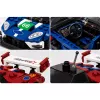 LEAN TOYS Klocki konstrukcyjne Samochód sportowy GT2016 Wyścigowy z gablotą 347 szt.